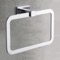 Modern Polished Chrome Towel Ring